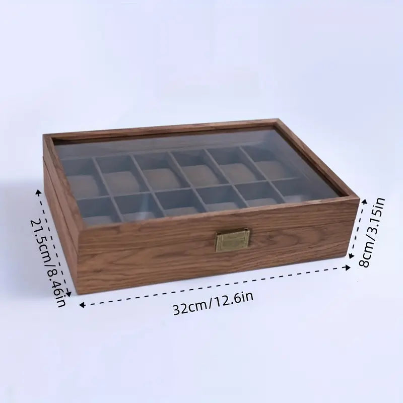 Présentoir montres 12 emplacements – Luxe et praticité