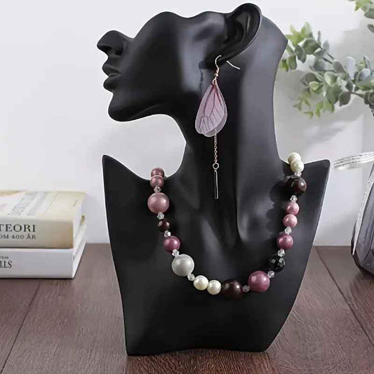 Présentoir à Bijoux Élegant pour Boucles d'Oreilles et Colliers