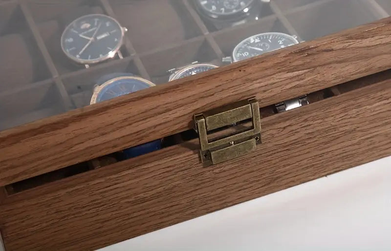 Présentoir montres 12 emplacements – Luxe et praticité
