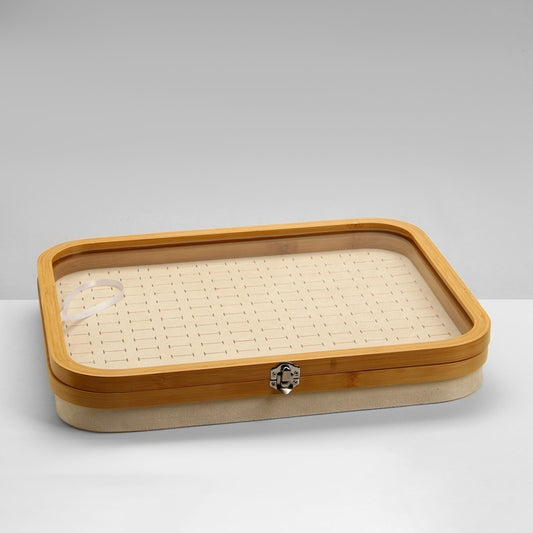 Organisateur de Bijoux en Bois – Élégance & Rangement Parfait