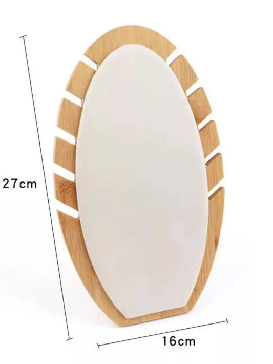 Présentoir à Colliers en Bois Bambou – Support Bijoux Élégant et Durable au Maroc