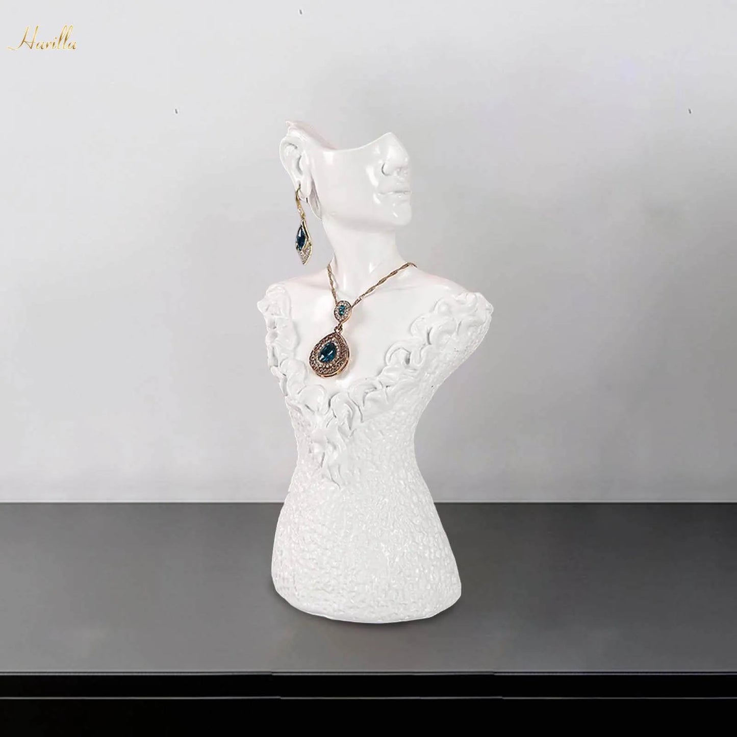 Présentoir à bijoux élégant en résine – Disponible au Maroc