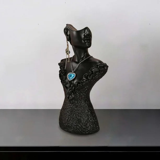 Présentoir à bijoux élégant en résine – Disponible au Maroc