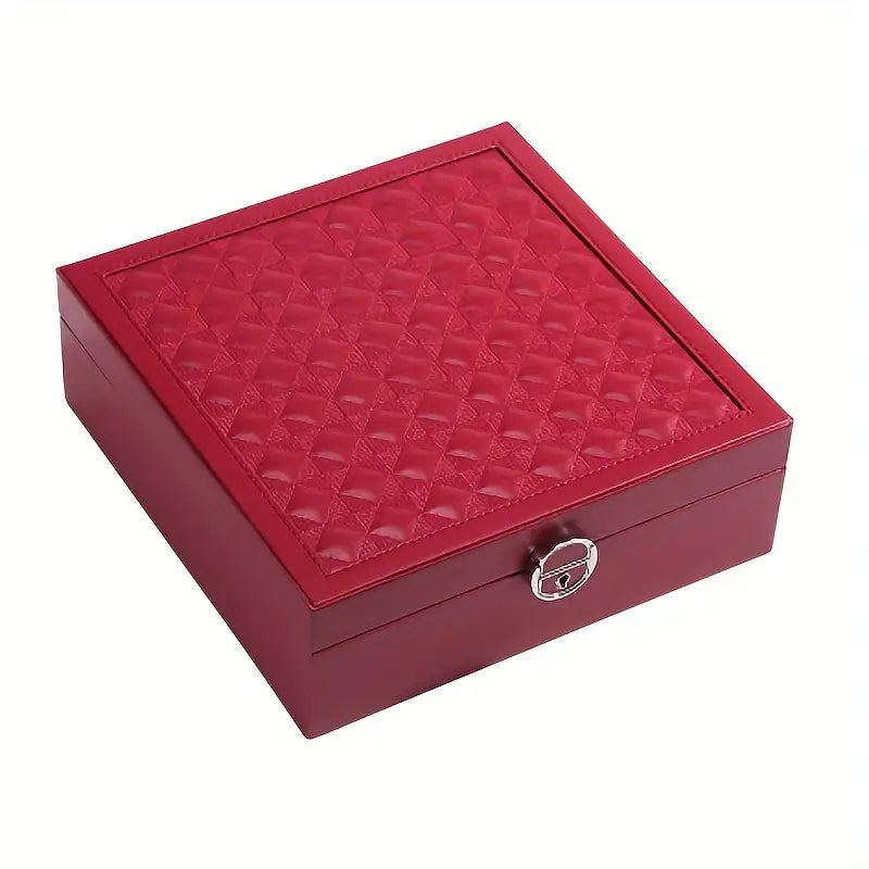 Boîte à Bijoux avec Miroir – Rangement Élégant pour Vos Accessoires