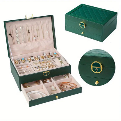 Coffret à Bijoux Rangement Élégant et Pratique pour Femme