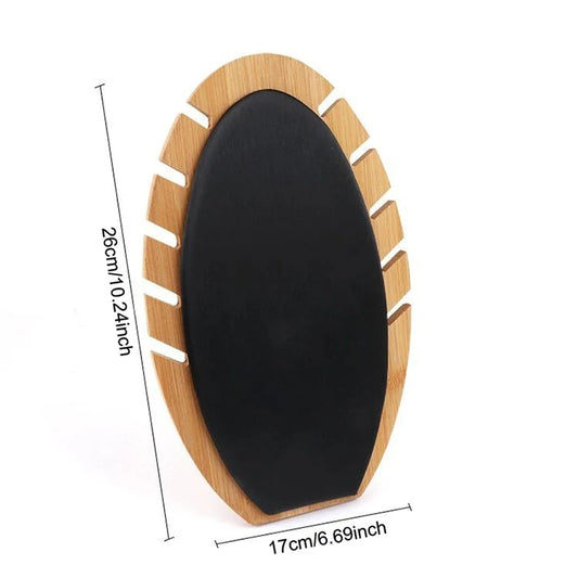 Présentoir à Colliers en Bois Bambou – Support Bijoux Élégant et Durable au Maroc