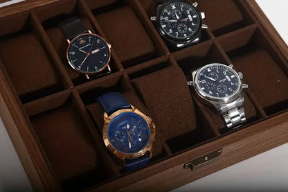 Présentoir montres 12 emplacements – Luxe et praticité