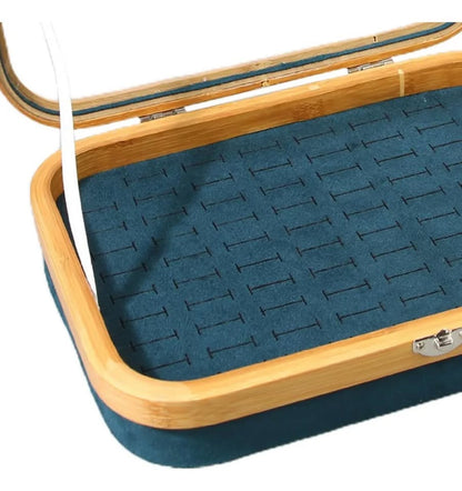 Organisateur de Bijoux en Bois – Élégance & Rangement Parfait