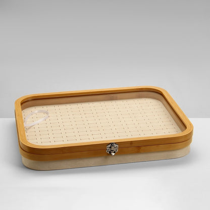 Organisateur de Bijoux en Bois – Élégance & Rangement Parfait