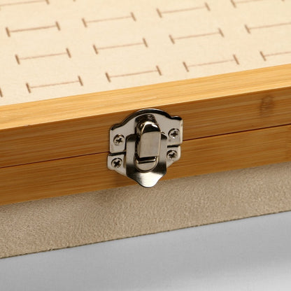 Organisateur de Bijoux en Bois – Élégance & Rangement Parfait