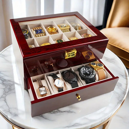Boite À Montre Luxe 20 Emplacements Élégante et moderne a la fois