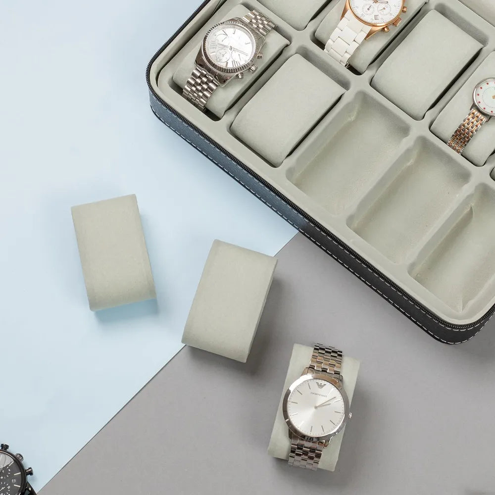 Boîte à Montres en Cuir Étanche - 10 Emplacements Disponible au Maroc