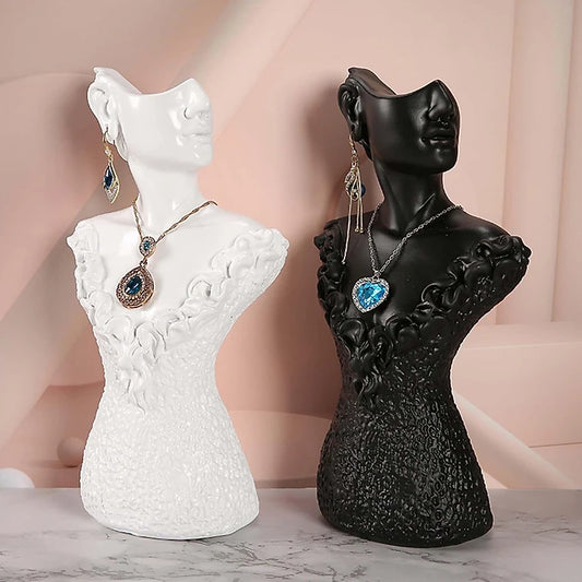 Présentoir à bijoux élégant en résine – Disponible au Maroc