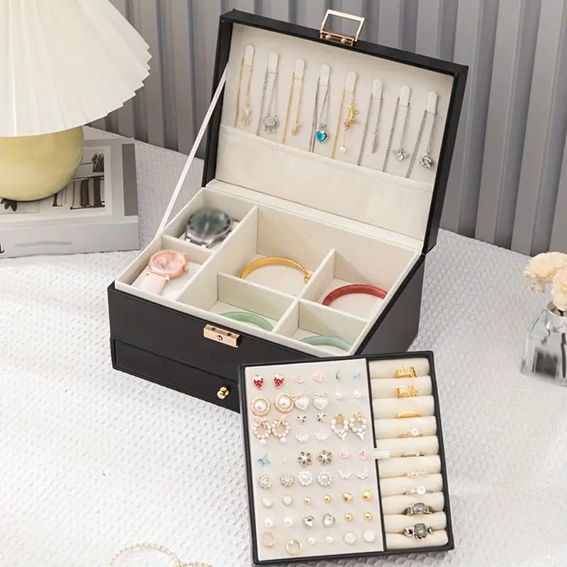 Boîte à Bijoux Élégante pour Organiser Vos Accessoires