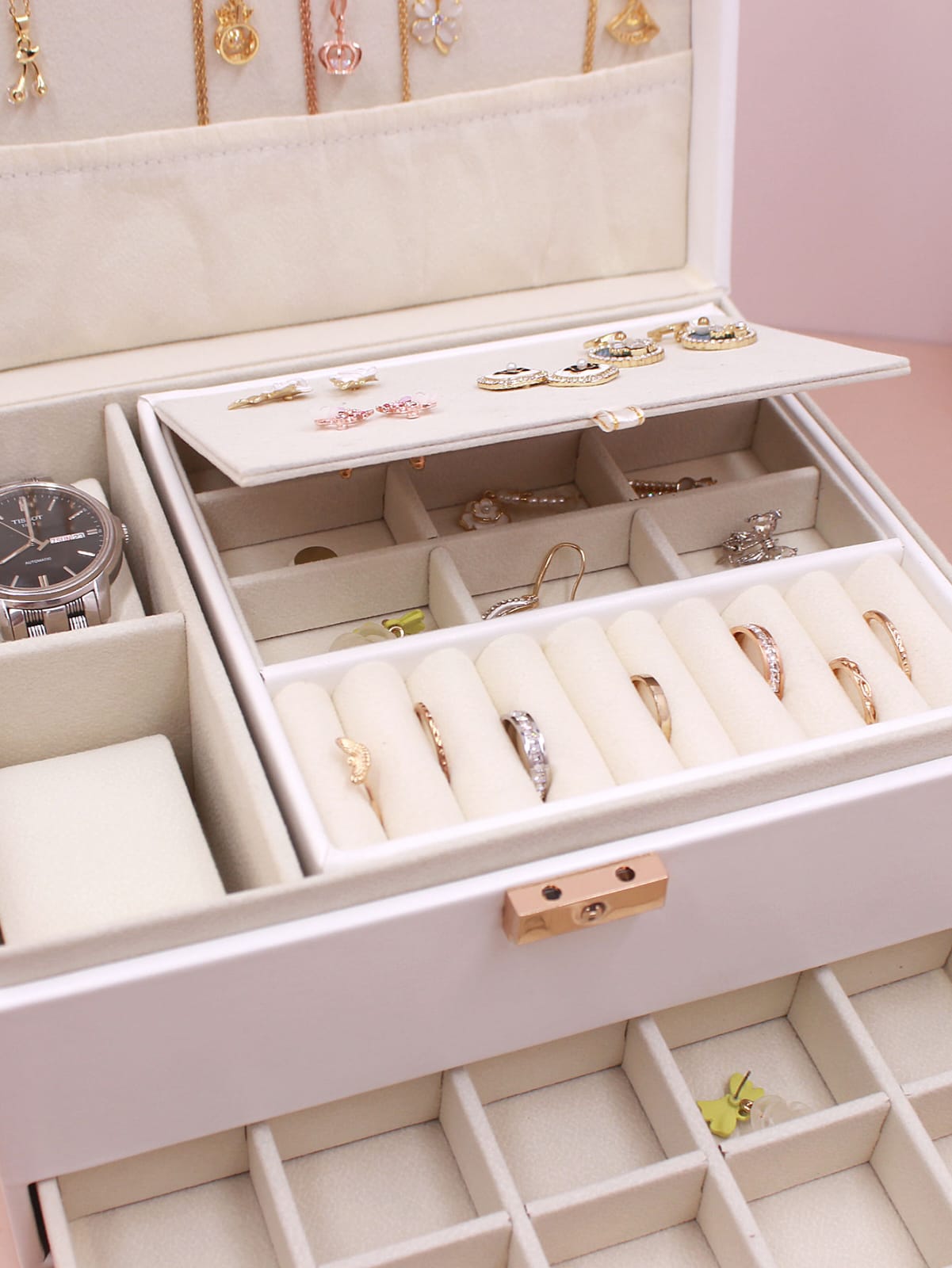 Boîte à Bijoux Élégante pour Organiser Vos Accessoires