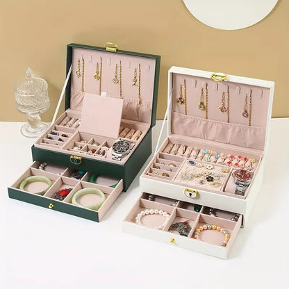 Coffret à Bijoux Rangement Élégant et Pratique pour Femme