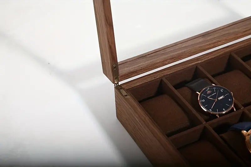 Présentoir montres 12 emplacements – Luxe et praticité