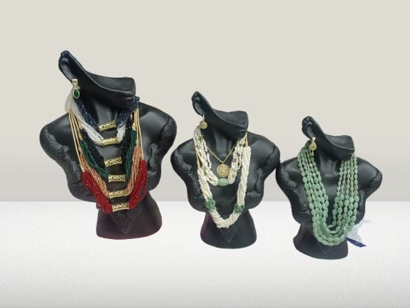 Présentoir Bijoux Résine – 3 Tailles Grand, Moyen, Petit