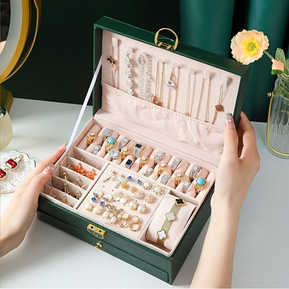 Coffret à Bijoux Rangement Élégant et Pratique pour Femme