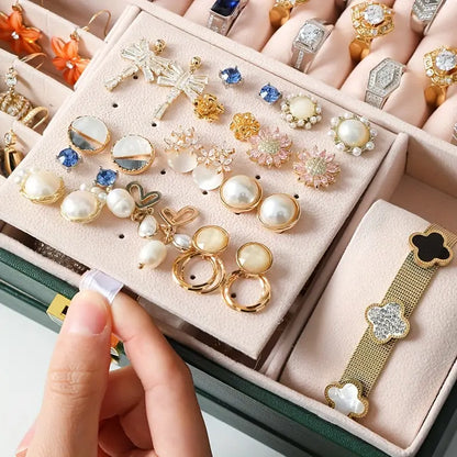 Coffret à Bijoux Rangement Élégant et Pratique pour Femme