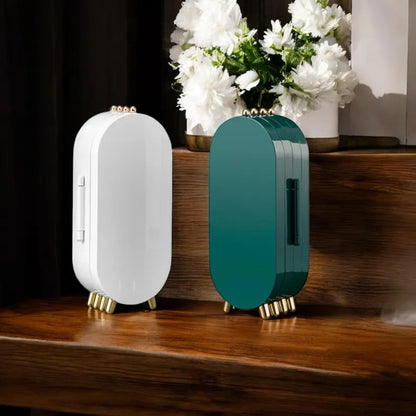 Porte-Bijoux Pliable avec Miroir – Rangement Bijoux Maroc