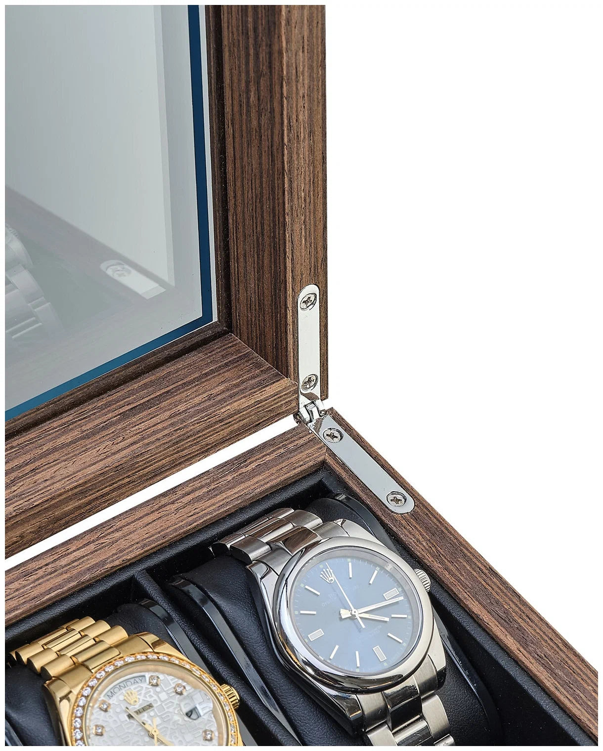Coffret à Montres Élégant – Rangement Sécurisé et Raffiné