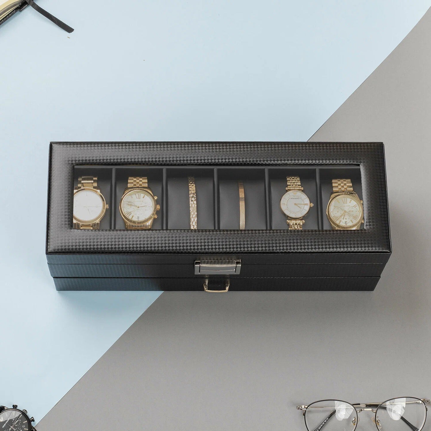Coffret en Cuir pour Montres & Bijoux – Rangement Élégant au Maroc