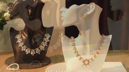 Présentoir à Bijoux Élegant  pour Boucles d'Oreilles et Colliers